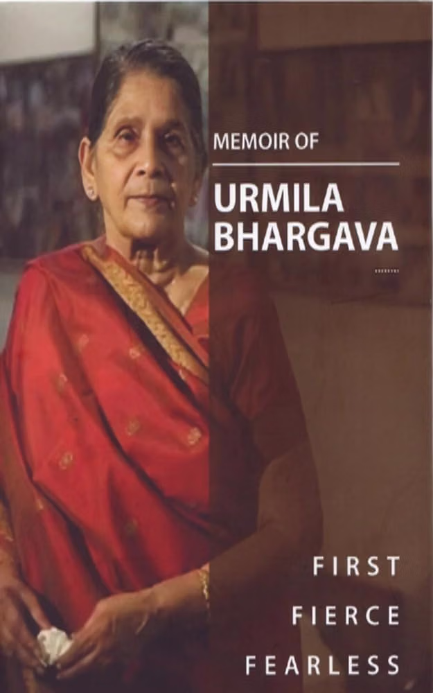 MEMOIR OF URMILA BHARGAVA by Urmila